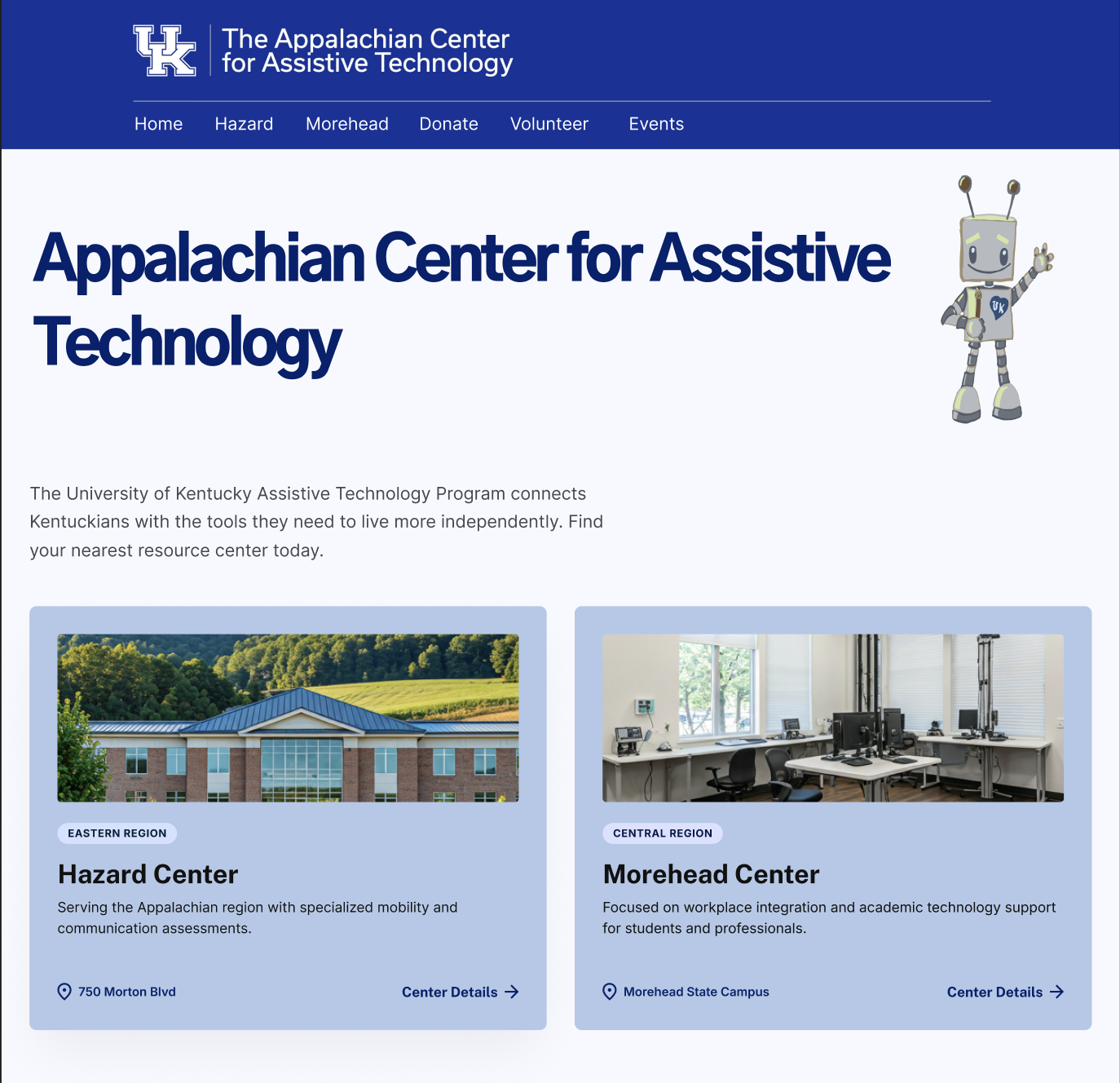 Appalachian Center UI